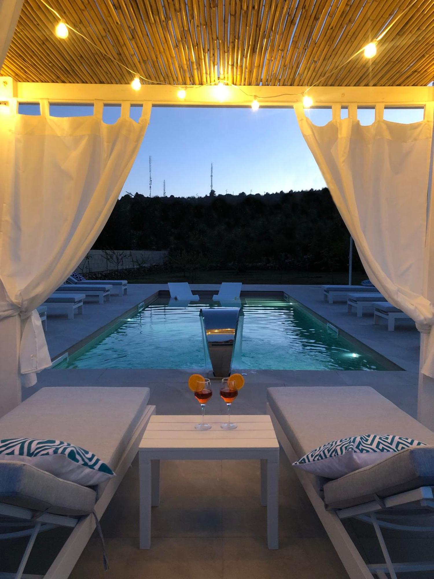 Ferienwohnung Casa Karina Sun&Pool&Relax Specchia Exterior foto