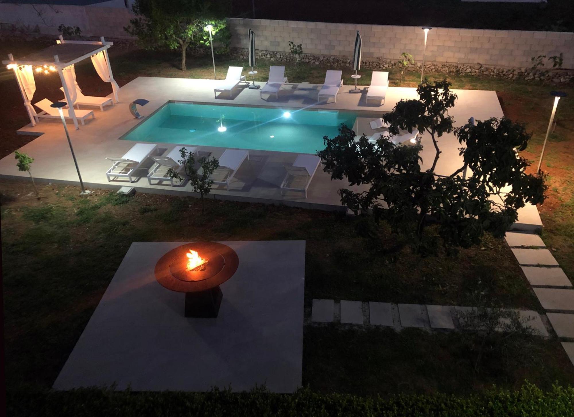 Ferienwohnung Casa Karina Sun&Pool&Relax Specchia Exterior foto