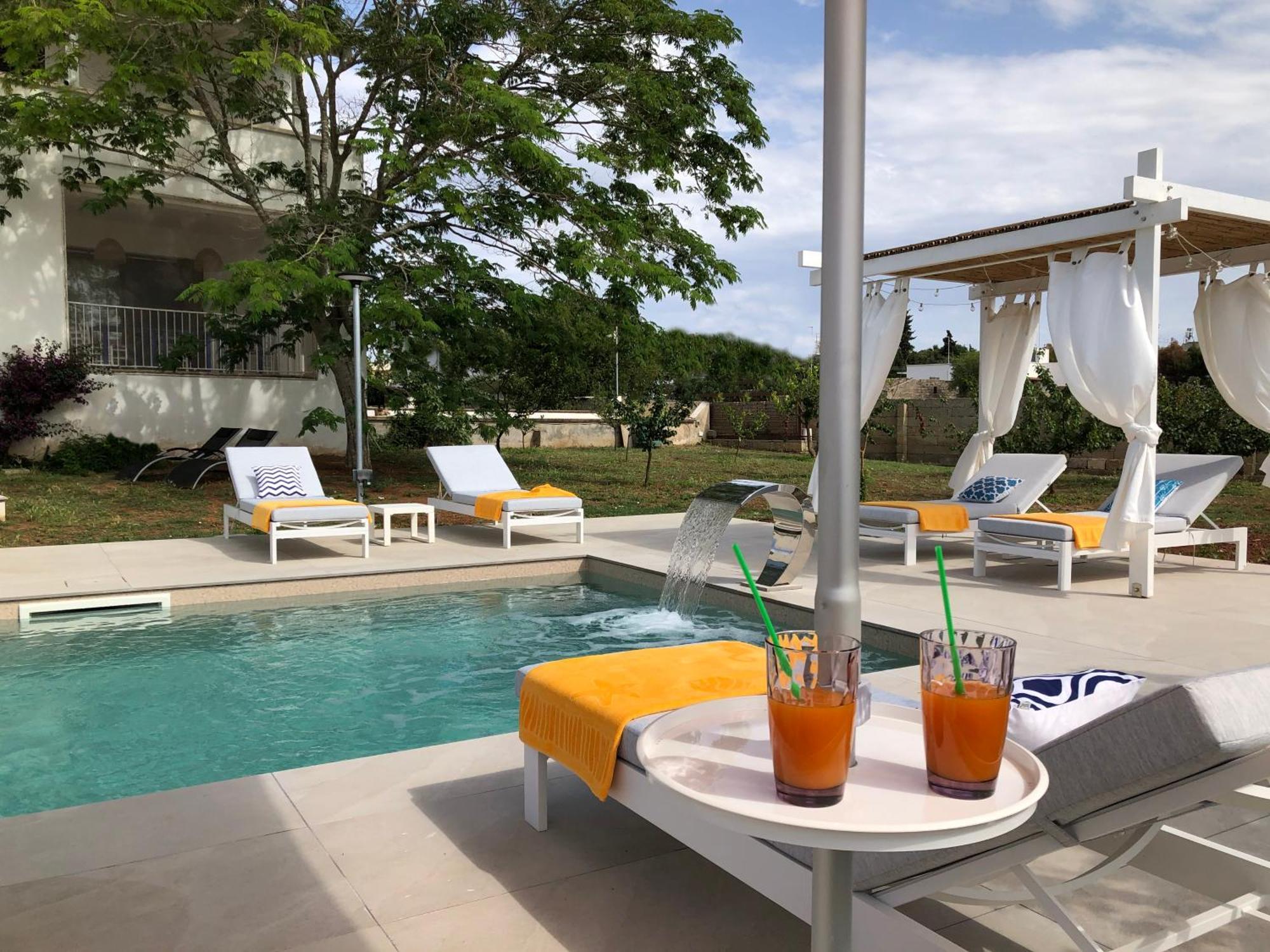 Ferienwohnung Casa Karina Sun&Pool&Relax Specchia Exterior foto