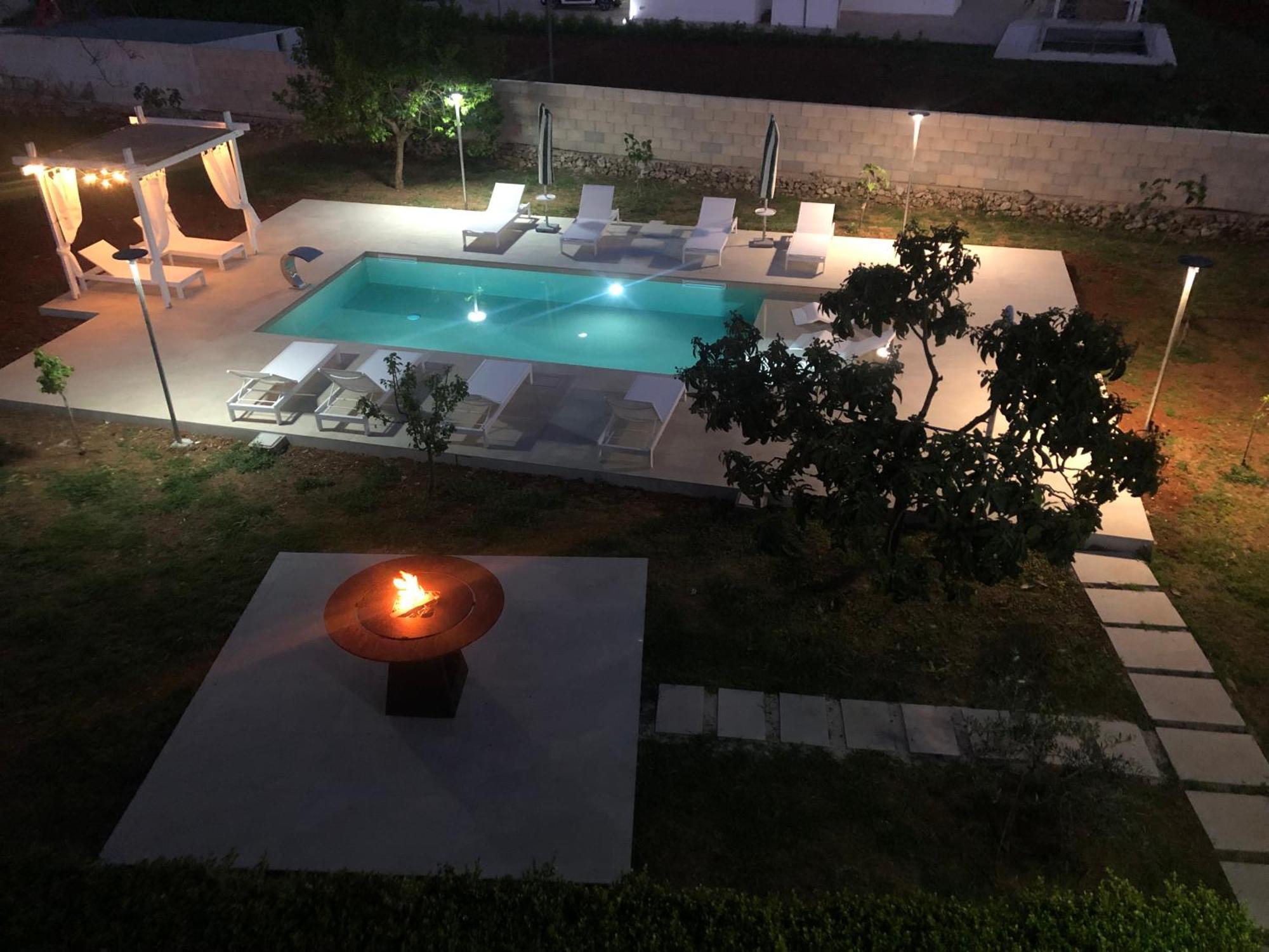 Ferienwohnung Casa Karina Sun&Pool&Relax Specchia Exterior foto