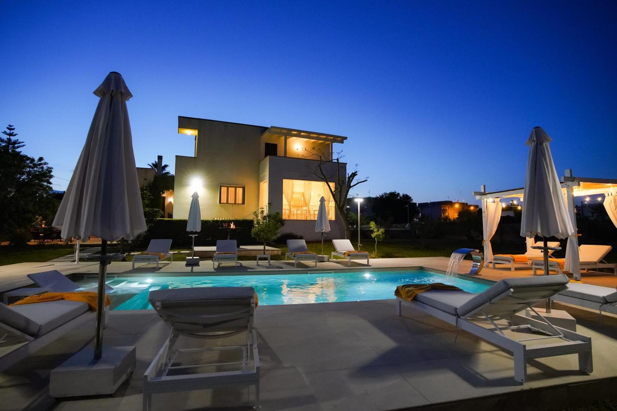 Ferienwohnung Casa Karina Sun&Pool&Relax Specchia Exterior foto